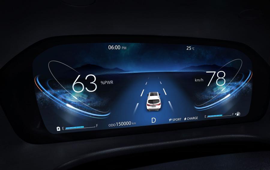 Детали интерьера Changan CS75 PHEV 2018 года  (фото 4 из 17)